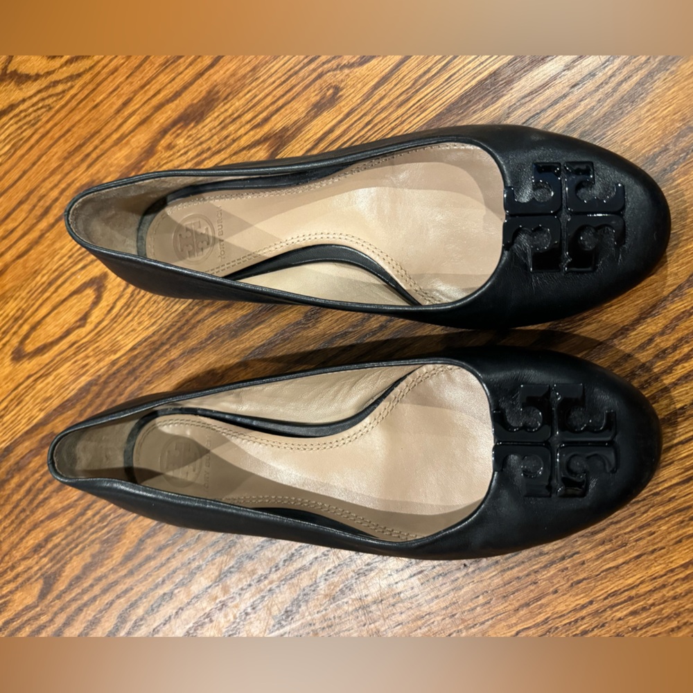 Tory Burch All Black Flats